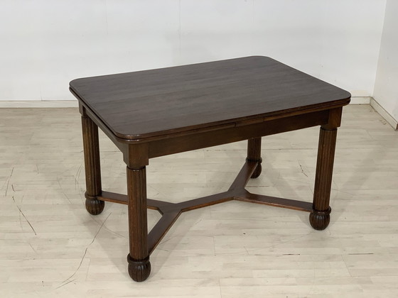 Image 1 of Art Nouveau dining table dining table around 1900