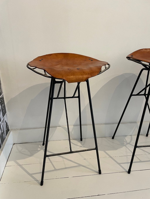 6x Sander Wassink barstools