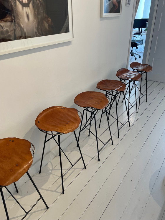 Image 1 of 6x Sander Wassink barstools