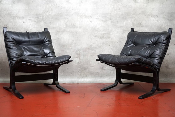 Image 1 of 2 poltrone vintage Westnofa Siesta di Ingmar Relling