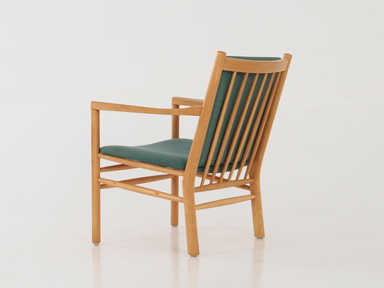 Image 1 of Beech Armchair, Danish Design, 1970S, Designer: Erik Ole Jørgensen, Manufacture: Tarm Stole & Møbelfabrik