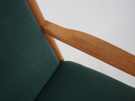 Image 1 of Beech Armchair, Danish Design, 1970S, Designer: Erik Ole Jørgensen, Manufacture: Tarm Stole & Møbelfabrik