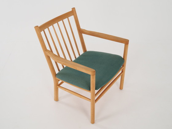 Image 1 of Beech Armchair, Danish Design, 1970S, Designer: Erik Ole Jørgensen, Manufacture: Tarm Stole & Møbelfabrik