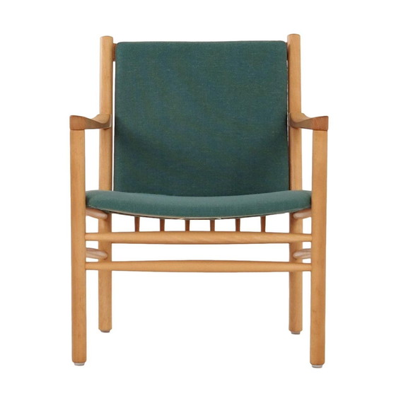 Image 1 of Beech Armchair, Danish Design, 1970S, Designer: Erik Ole Jørgensen, Manufacture: Tarm Stole & Møbelfabrik