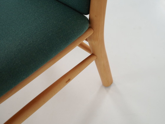 Image 1 of Beech Armchair, Danish Design, 1970S, Designer: Erik Ole Jørgensen, Manufacture: Tarm Stole & Møbelfabrik