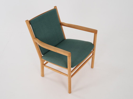 Image 1 of Beech Armchair, Danish Design, 1970S, Designer: Erik Ole Jørgensen, Manufacture: Tarm Stole & Møbelfabrik