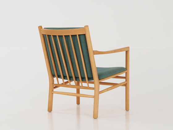 Image 1 of Beech Armchair, Danish Design, 1970S, Designer: Erik Ole Jørgensen, Manufacture: Tarm Stole & Møbelfabrik