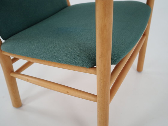 Image 1 of Beech Armchair, Danish Design, 1970S, Designer: Erik Ole Jørgensen, Manufacture: Tarm Stole & Møbelfabrik