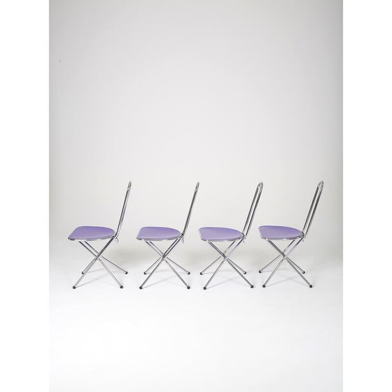 Image 1 of Set of 4 vintage Isak chairs by Niels Gammelgaard for Ikea, 1980