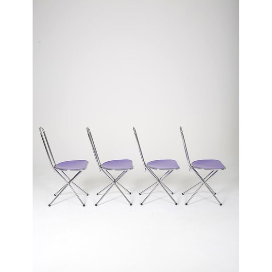 Image 1 of Set of 4 vintage Isak chairs by Niels Gammelgaard for Ikea, 1980