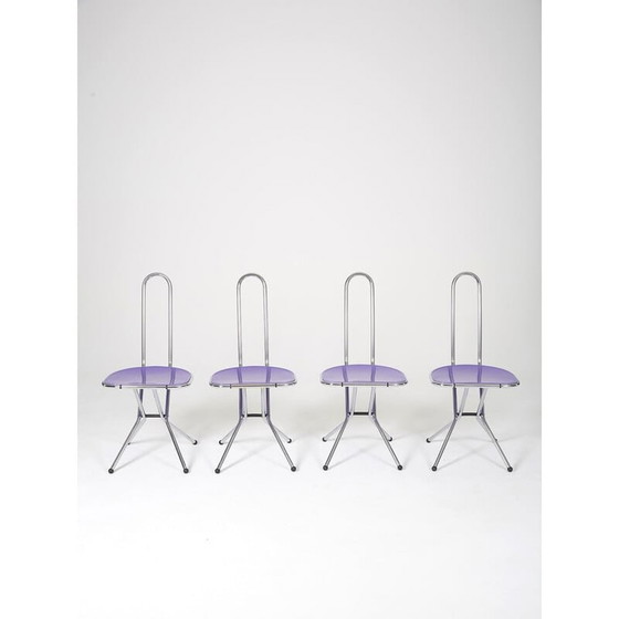 Image 1 of Set of 4 vintage Isak chairs by Niels Gammelgaard for Ikea, 1980