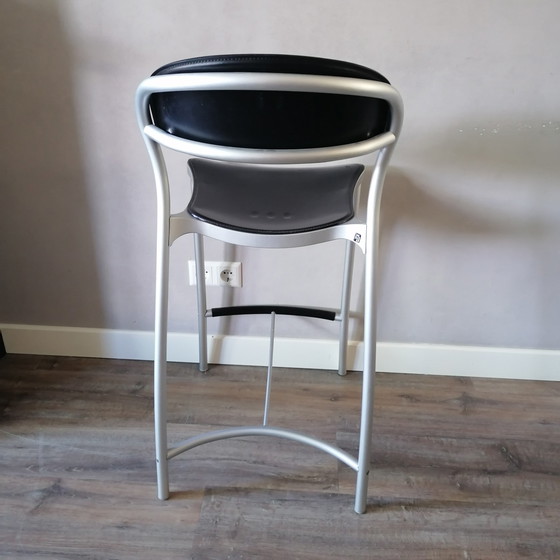 Image 1 of 6x Pamplona barstool/stool by G. Topan and G. Perin for Arper