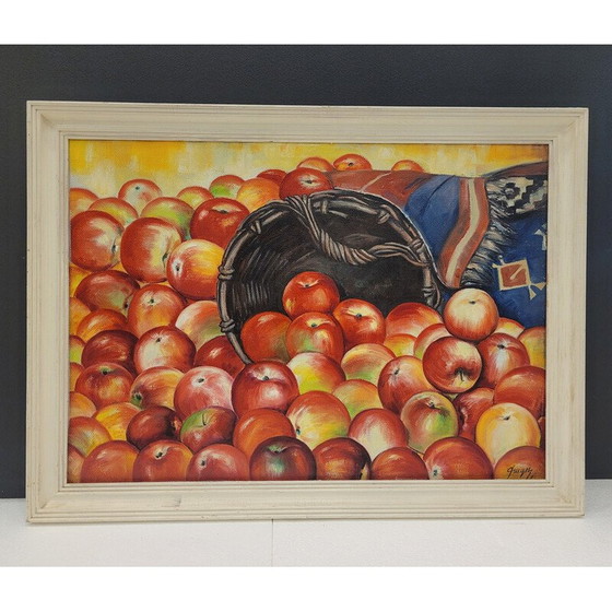 Image 1 of Vintage painting representing a still life by Onik Sahakian