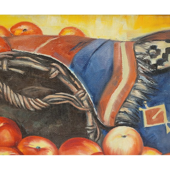 Image 1 of Vintage painting representing a still life by Onik Sahakian