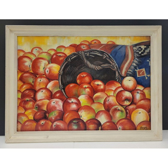 Image 1 of Vintage painting representing a still life by Onik Sahakian