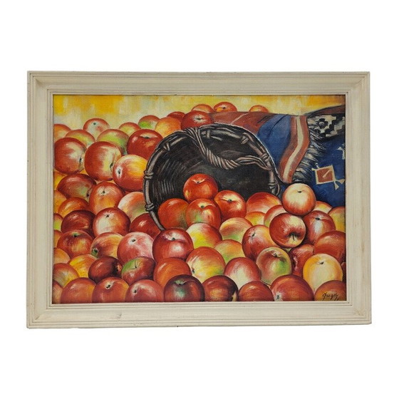 Image 1 of Vintage painting representing a still life by Onik Sahakian