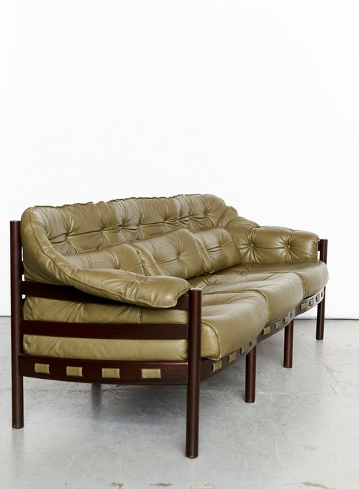 Mid - Century Sofa By Sven Ellekaer For Coja