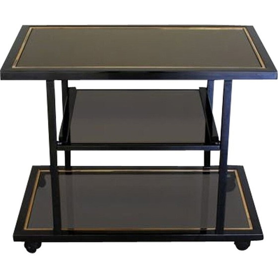 Image 1 of Vintage bar trolley Belgo Chrom by Roger Vanhevel, 1970