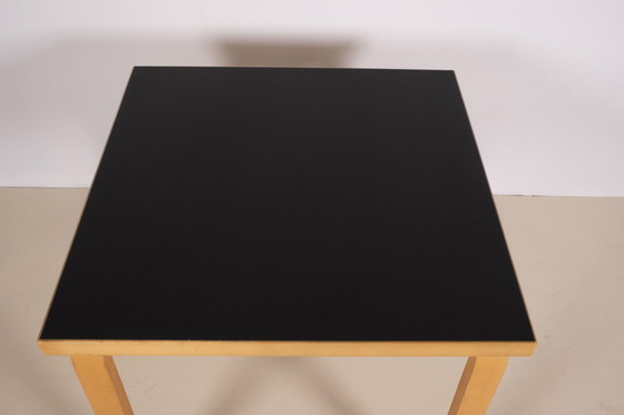 Image 1 of 1X Alvar Aalto 81C Square Table By Artek, 1970S