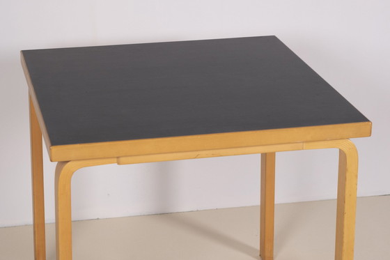 Image 1 of 1X Alvar Aalto 81C Square Table By Artek, 1970S