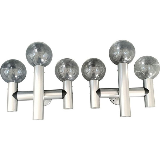 Image 1 of Pair of vintage sconces 1970's