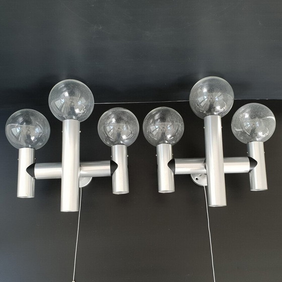 Image 1 of Pair of vintage sconces 1970's