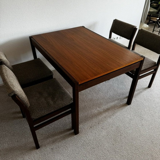 Image 1 of Set/4 Cees Braakman For Pastoe Dining Chairs Mcm