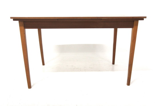 Image 1 of  Mesa de comedor sueca "Portfolio" de teca, década de 1960 