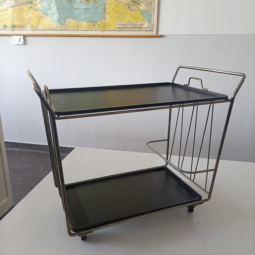 Vintage serving trolley