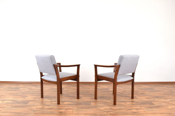 Image 1 of Mid-Century Danish Armchairs, 1970S, Set Of 2.