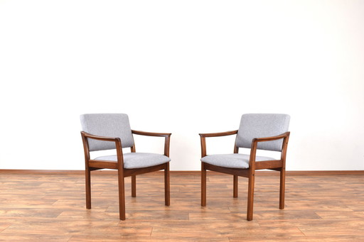 Mid-Century Danish Armchairs, 1970S, Set Of 2.