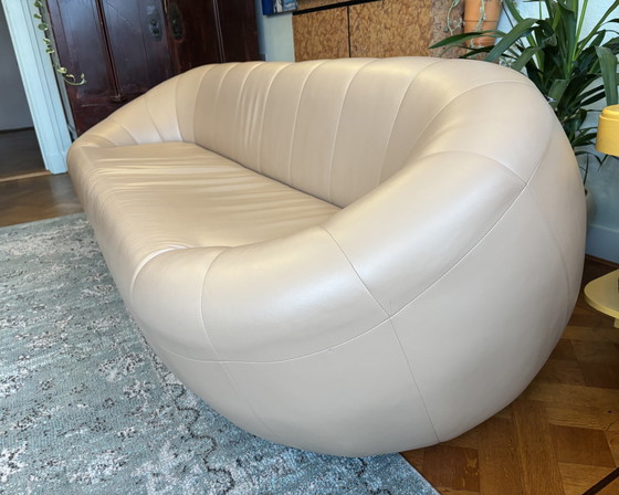 Image 1 of Deadgood Reading Capsule 2.5 posti in pelle beige