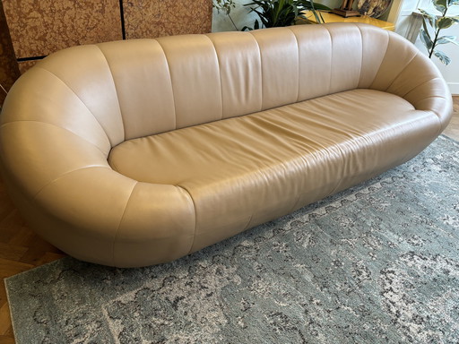 Deadgood Reading Capsule 2.5 Seater Leather Beige