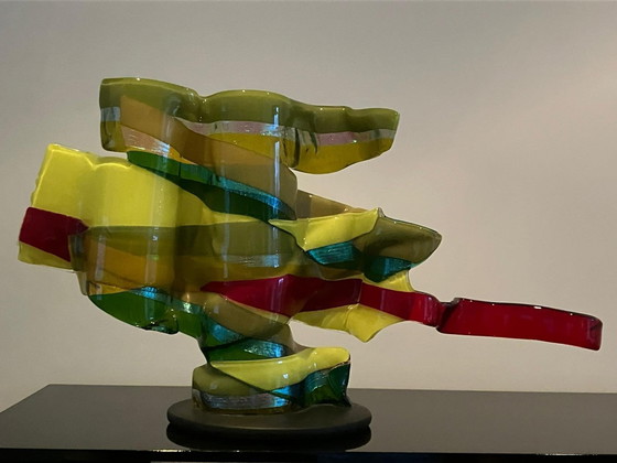 Image 1 of Colorful Glass Object