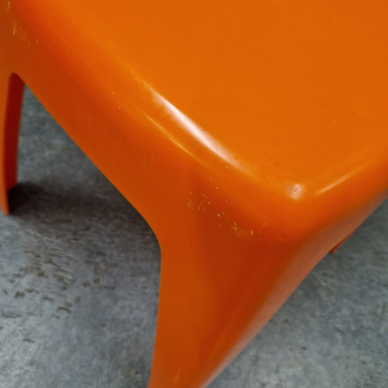 Image 1 of Sgabello vintage arancione anni '70 Flair Spaceage 