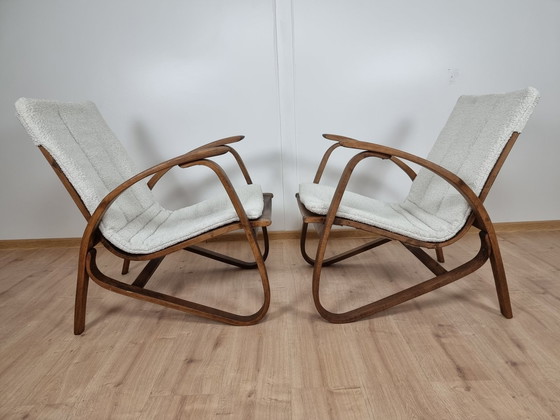 Image 1 of 2x Jan Vanek Armchairs