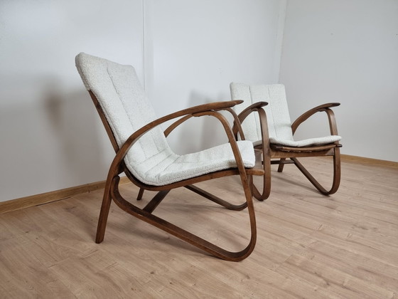 Image 1 of 2x Jan Vanek Armchairs