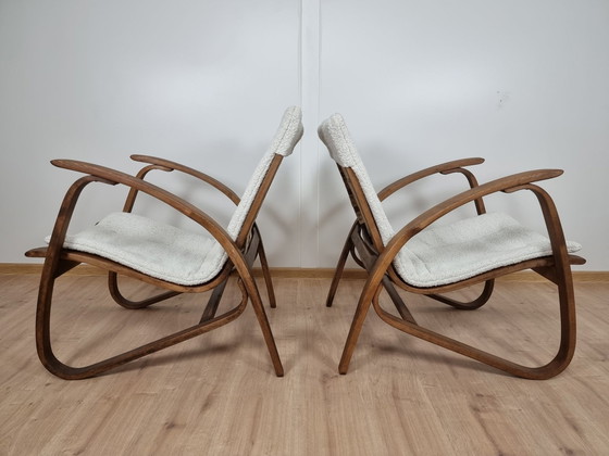 Image 1 of 2x Jan Vanek Armchairs