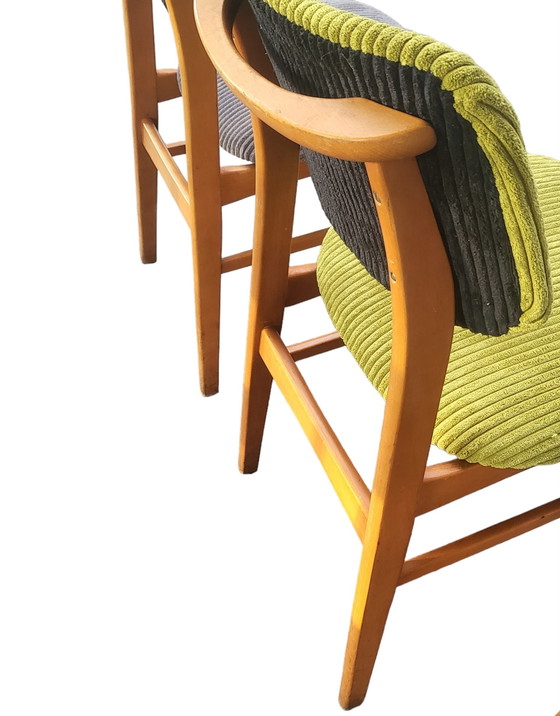 Image 1 of Set de quatre chaises vintage