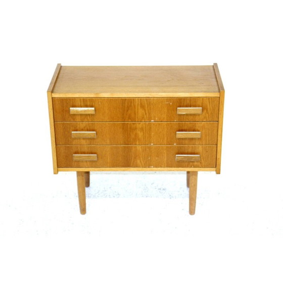 Image 1 of Scandinavian oak chest of drawers, Sweden 1960