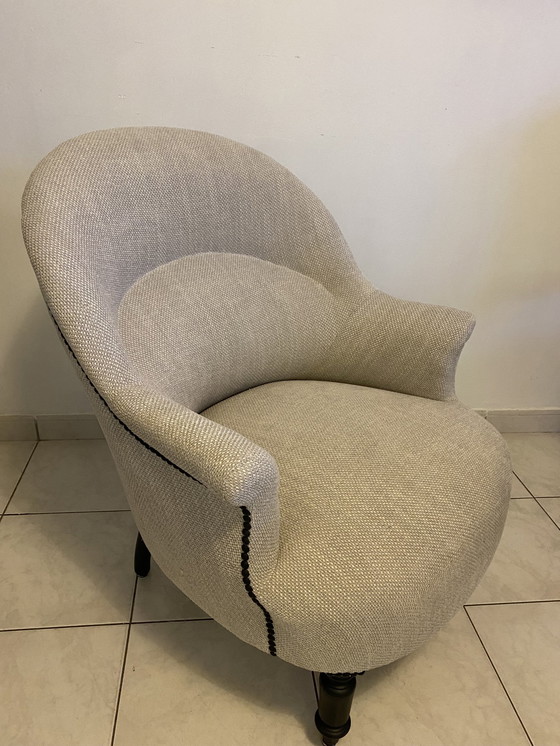 Image 1 of Antique Toad Armchair