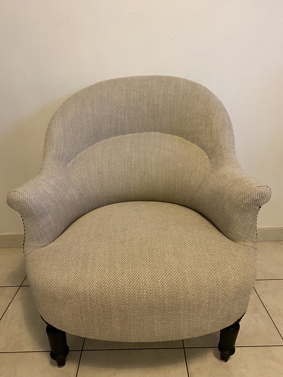 Image 1 of Antique Toad Armchair