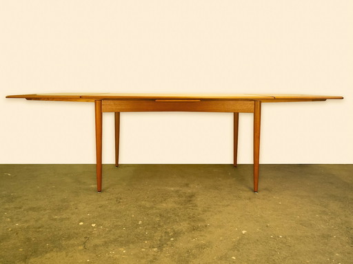 Dining table by Axel Christensen for Aco Möbler, teak, 1960s