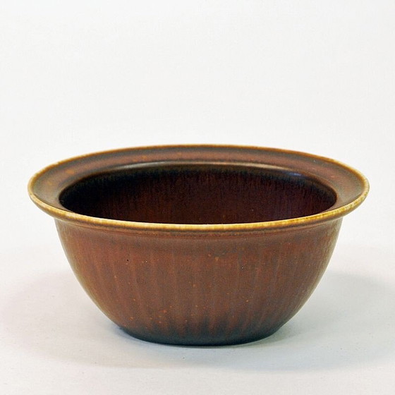 Image 1 of Vintage ceramic bowl by Gunnar Nylund for Rörstrand, Sweden 1950