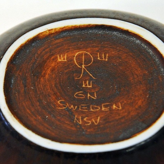 Image 1 of Vintage ceramic bowl by Gunnar Nylund for Rörstrand, Sweden 1950