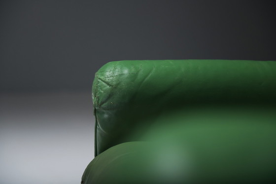 Image 1 of Very Rare Ds 31 Lounge Set In Green Leather By De Sede Team For De Sede Swiss