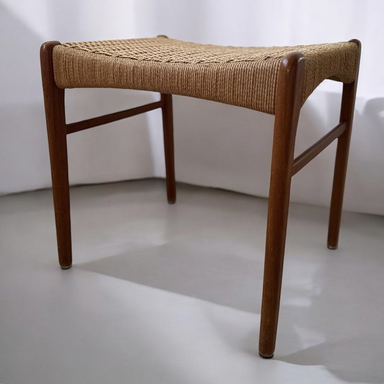 Image 1 of Stool by Arne Wahl Iversen For Glyngøre Stolefabrik