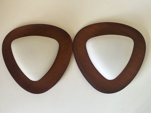 Pair of Reggiani Wall Lights 60s Design