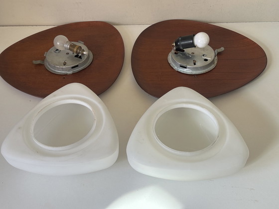 Image 1 of Pair of Reggiani Wall Lights 60s Design