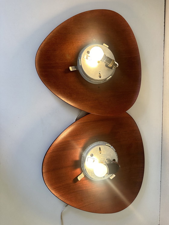 Image 1 of Pair of Reggiani Wall Lights 60s Design